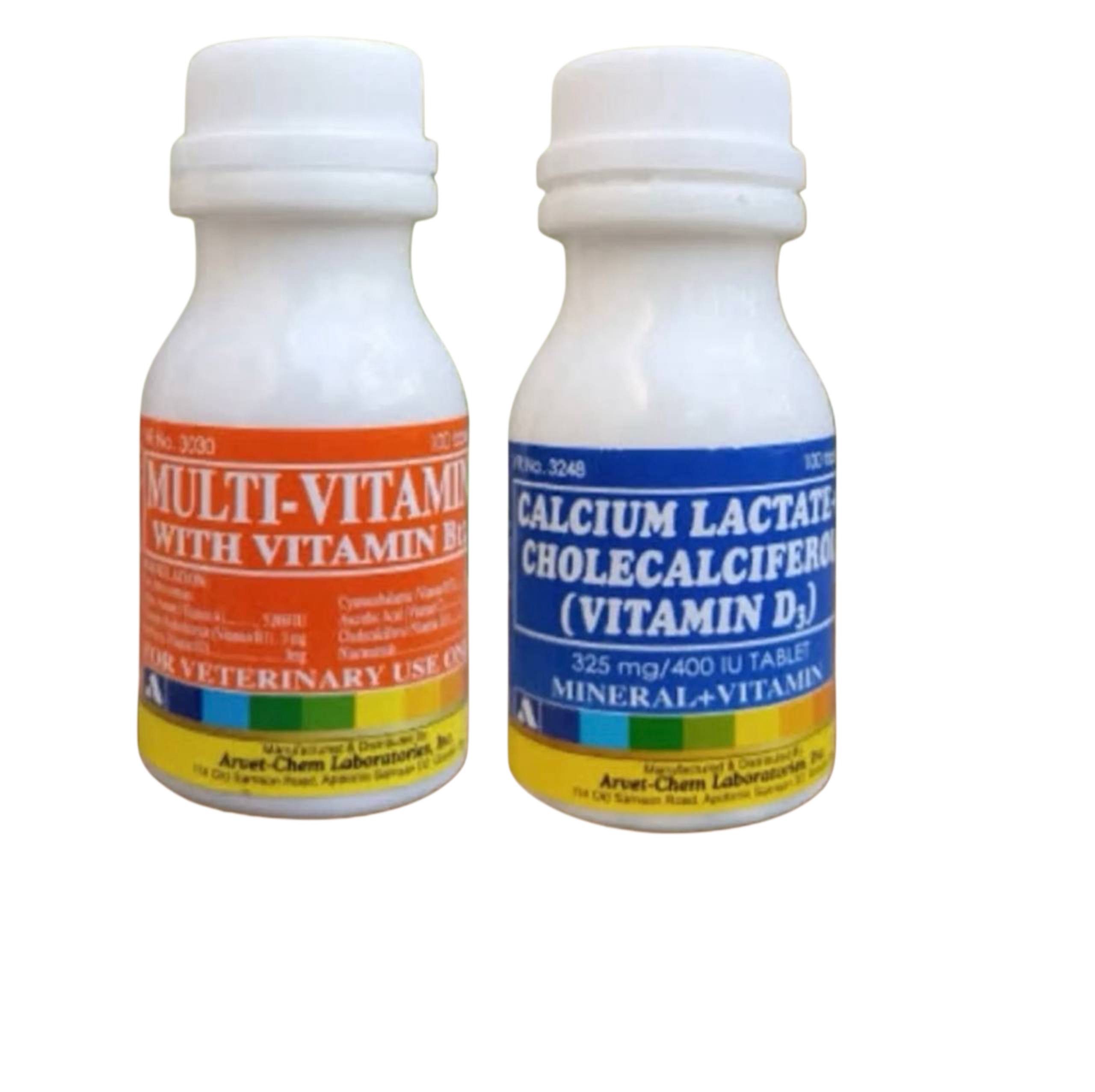 Multivitamin dan Calcium Lactate Philipina