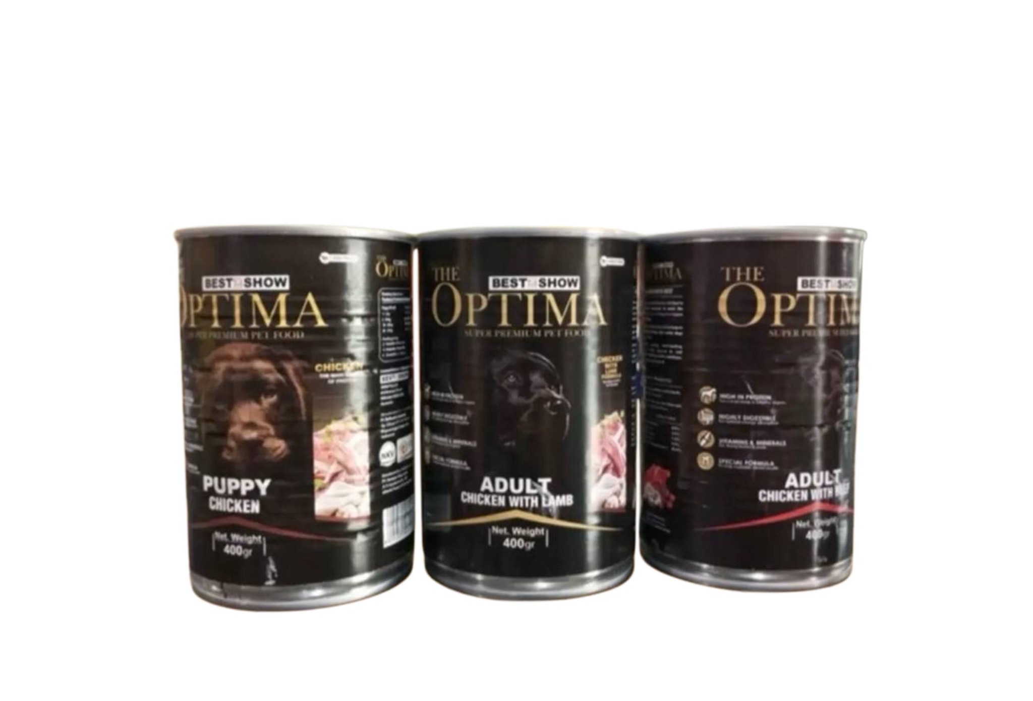 Optima Wet Dog Food Collection 400g